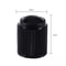 Black Plastic Tire Valve Stem Caps For Cars Trucks Bikes 3