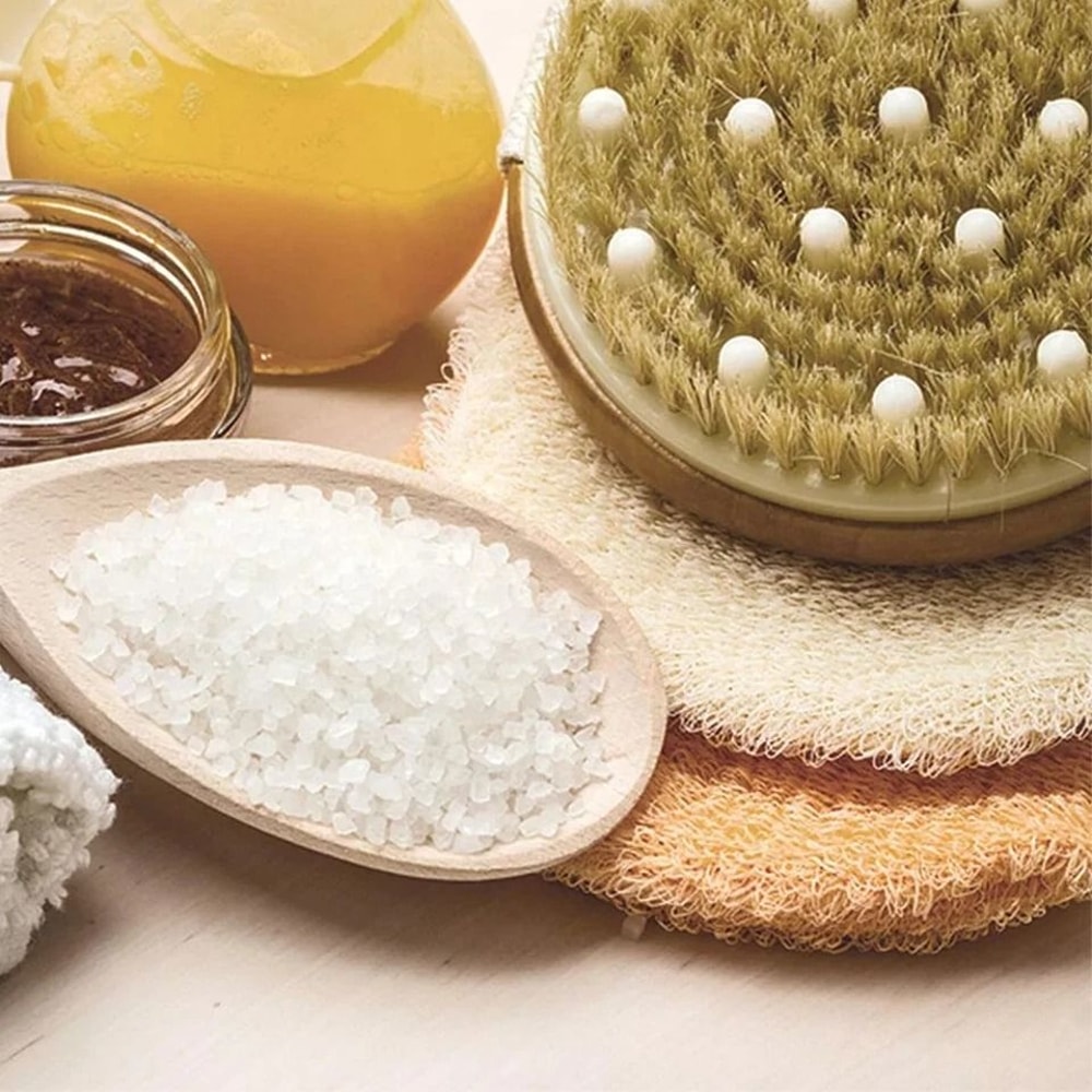 CSM Natural Boar Bristle Dry Body Brush For Exfoliation And Smooth Skin 8