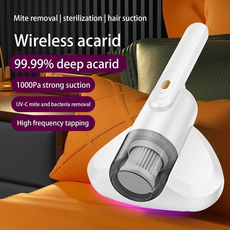 UV Mattress Vacuum And Dust Mite Allergen Remover For Beds Sofas And Upholstery 2