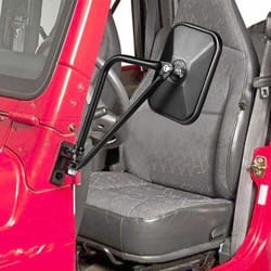 jeep wrangler door off quick release side hinge mirrors