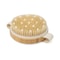 Natural Boar Bristle Dry Body Brush For Exfoliating Cellulite Care And Glowing Skin 0