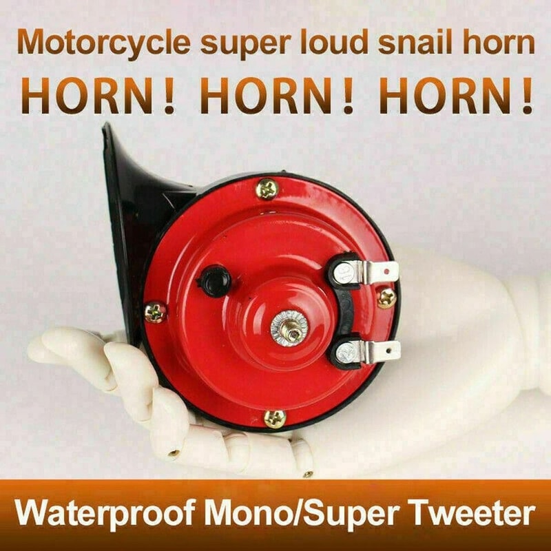 Super Loud Train Horn Kit Waterproof Dual Air Horn For Car Truck Motorcycle Boat 2