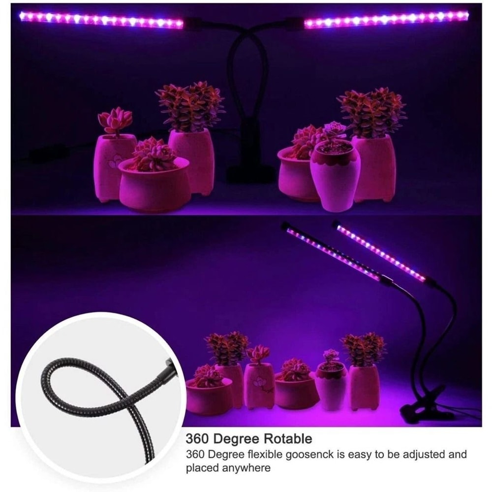 Head LED Grow Light Full Spectrum Indoor Plant Lamp 2