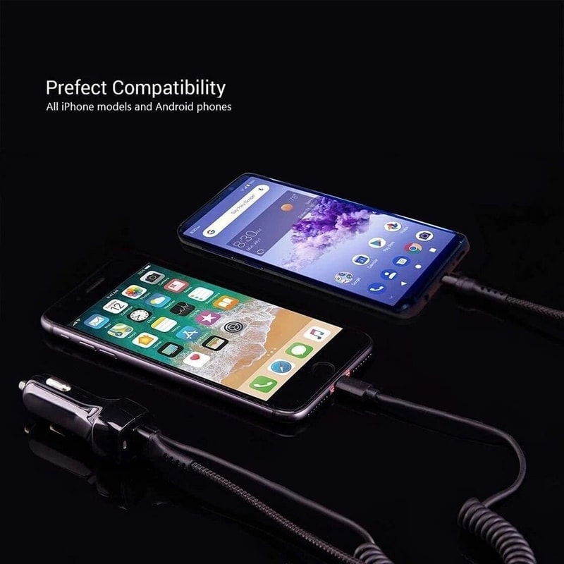 Fast USB Car Charger Adapter For IPhone Samsung And Android 5