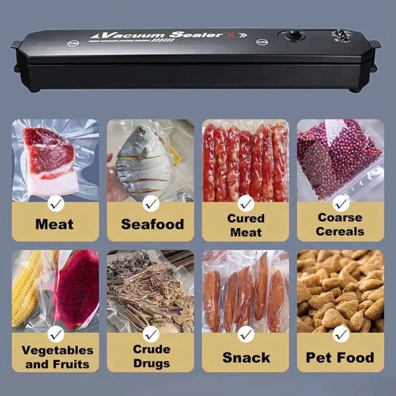 Automatic Vacuum Sealer Machine For Fresh Food Storage 6