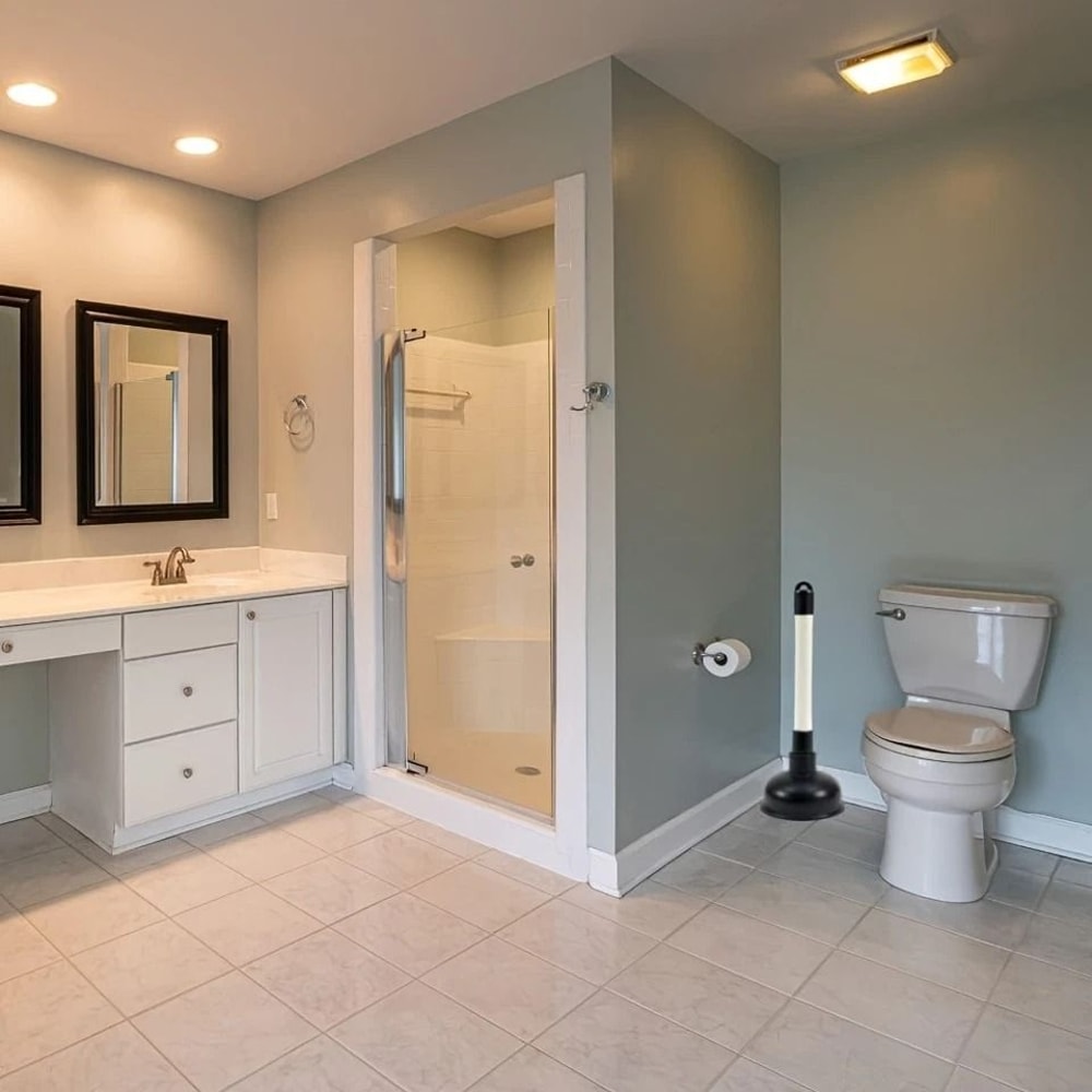 Bathroom Sink Plunger Drain Unblocker 2