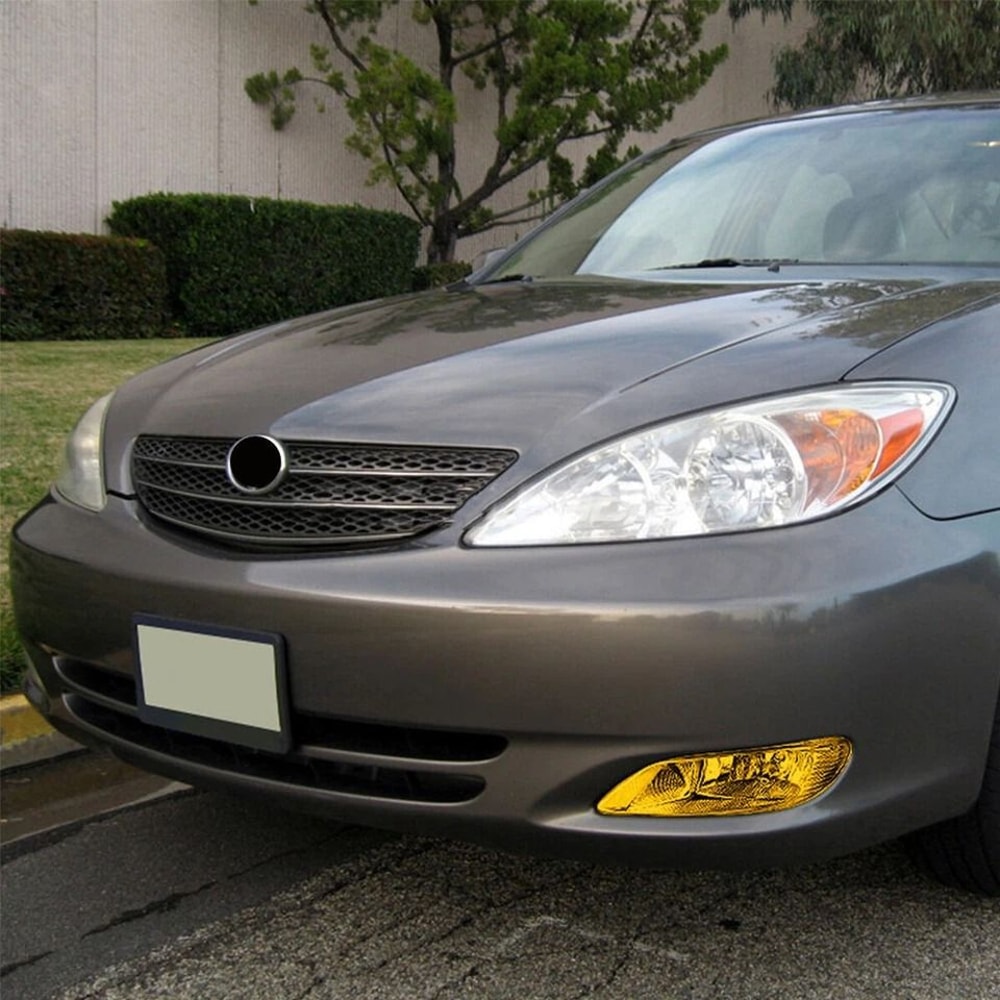 Amber Fog Lights Kit With Switch For Toyota Camry Corolla 3