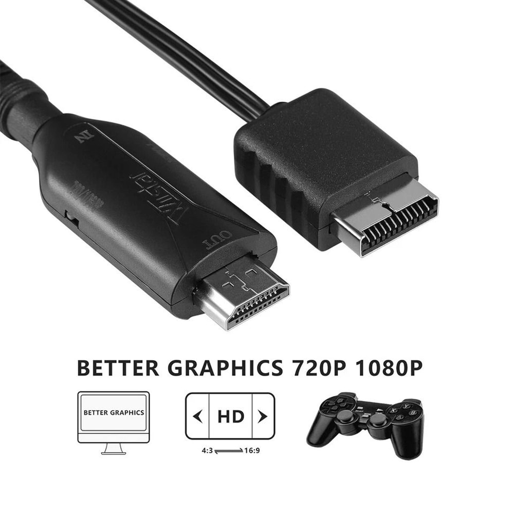 HDMI Adapter Cable For PlayStation Audio Video Converter 1