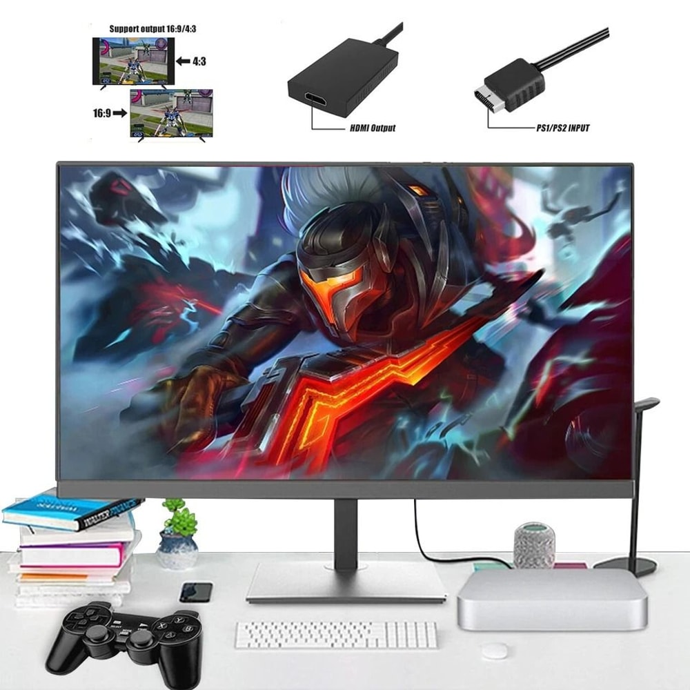 HDMI Adapter Cable For PlayStation Audio Video Converter 6