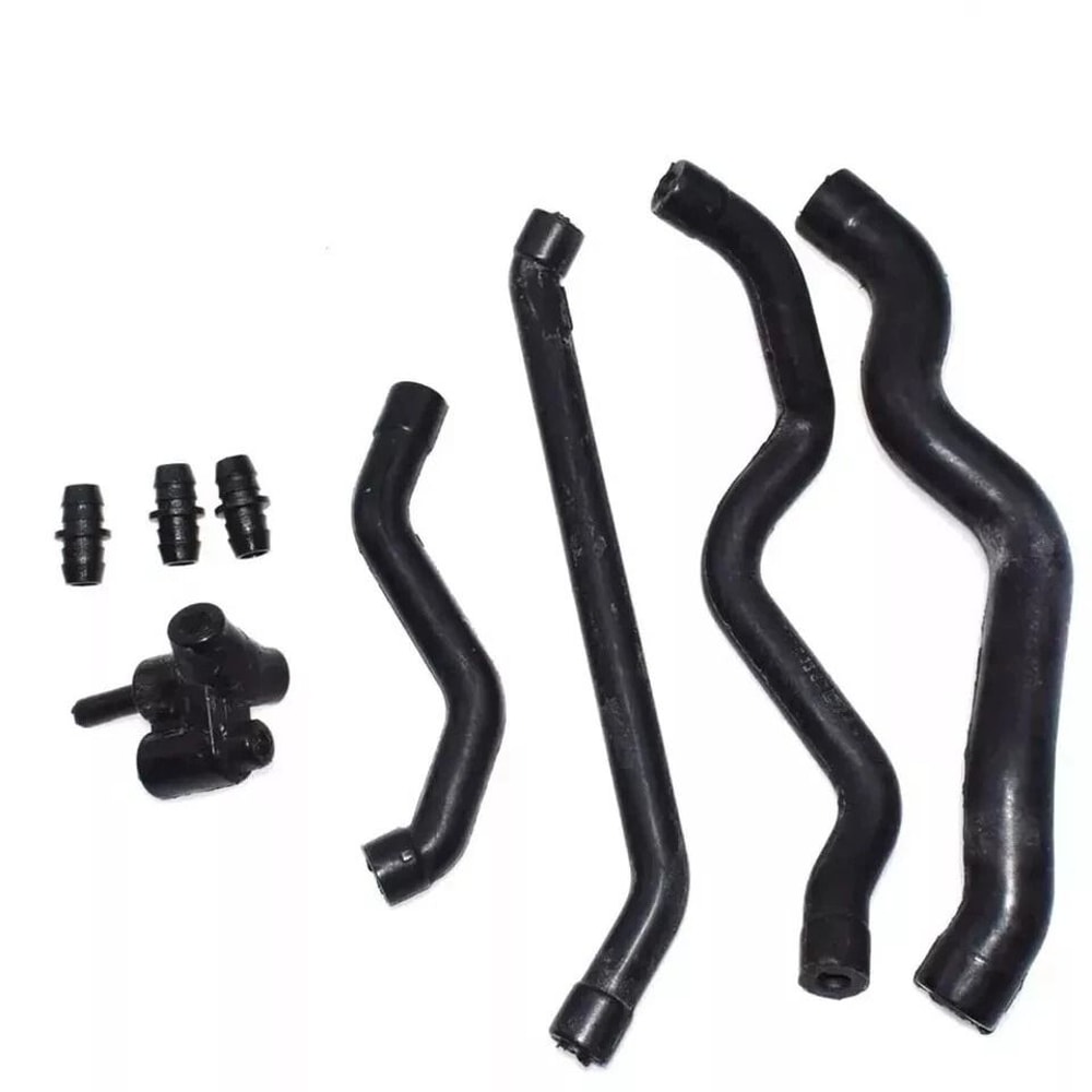 Mercedes Breather Hose Kit 8 Piece Crankcase Ventilation Air Intake Set 1