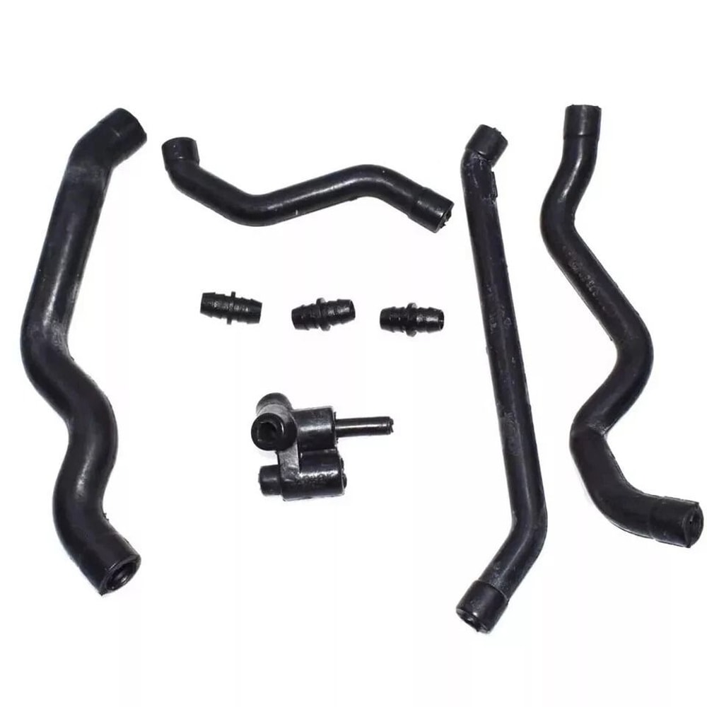 Mercedes Breather Hose Kit 8 Piece Crankcase Ventilation Air Intake Set 4