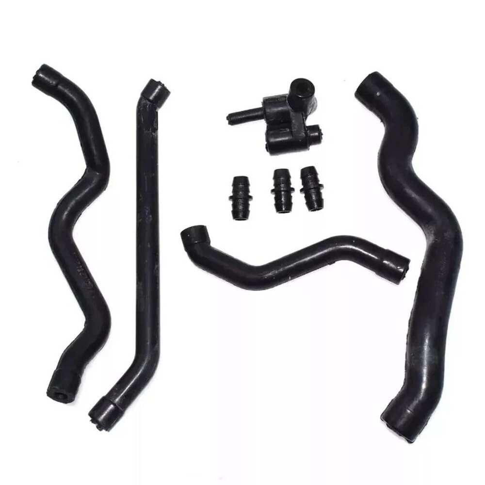 Mercedes Breather Hose Kit 8 Piece Crankcase Ventilation Air Intake Set 0