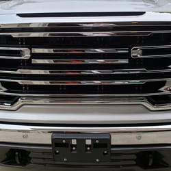 gmc sierra front license plate bracket