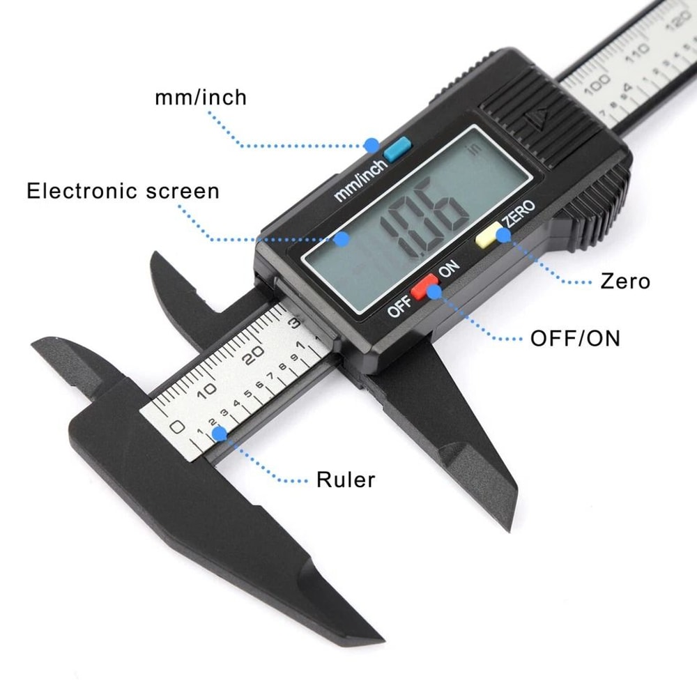 Digital Caliper Vernier Gauge Measuring Tool 4