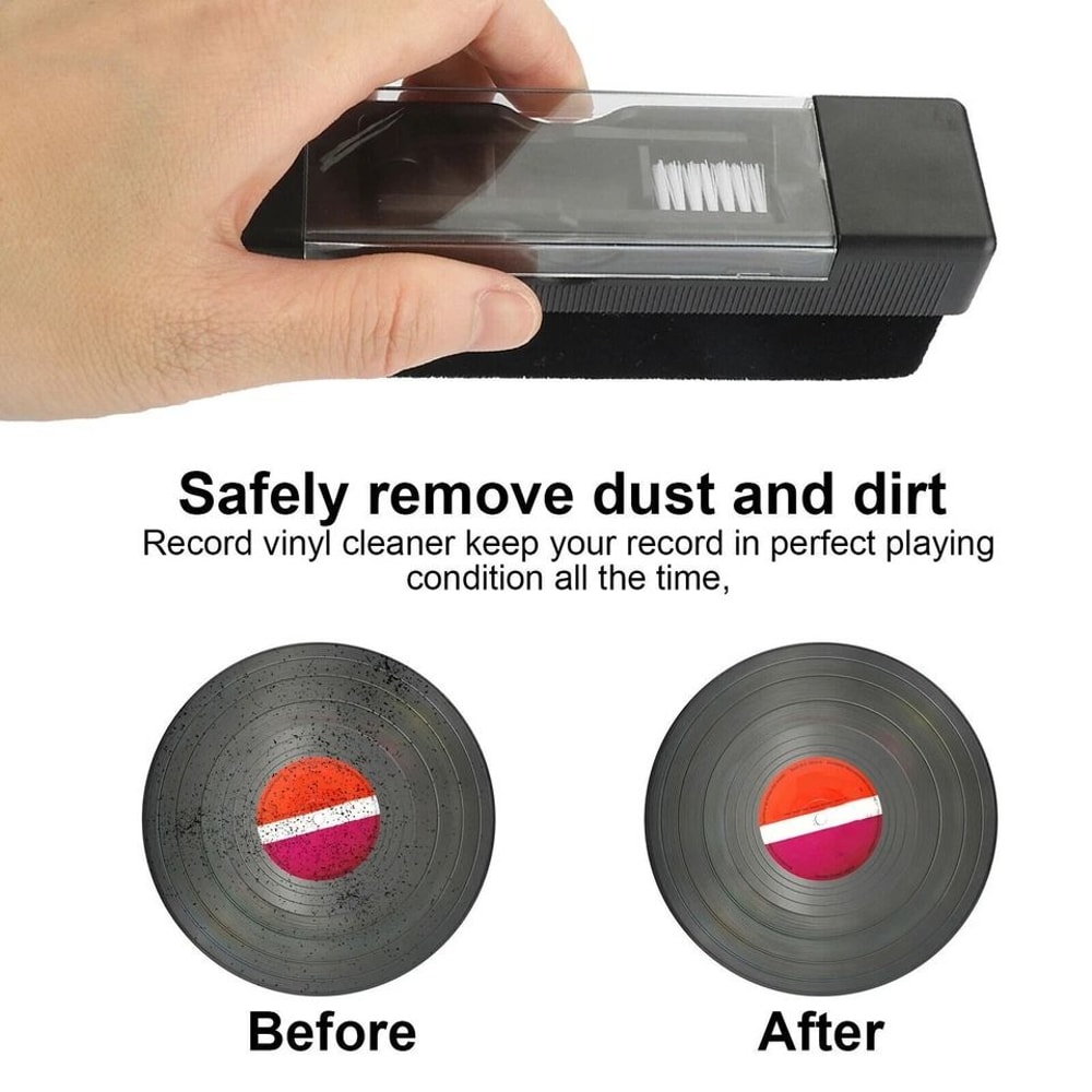Vinyl Record Cleaning Kit With Anti Static Brush And Stylus Cleaner 4