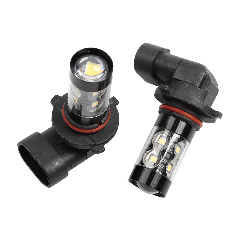 White LED Fog DRL Bulb Kit For Cadillac Escalade 5