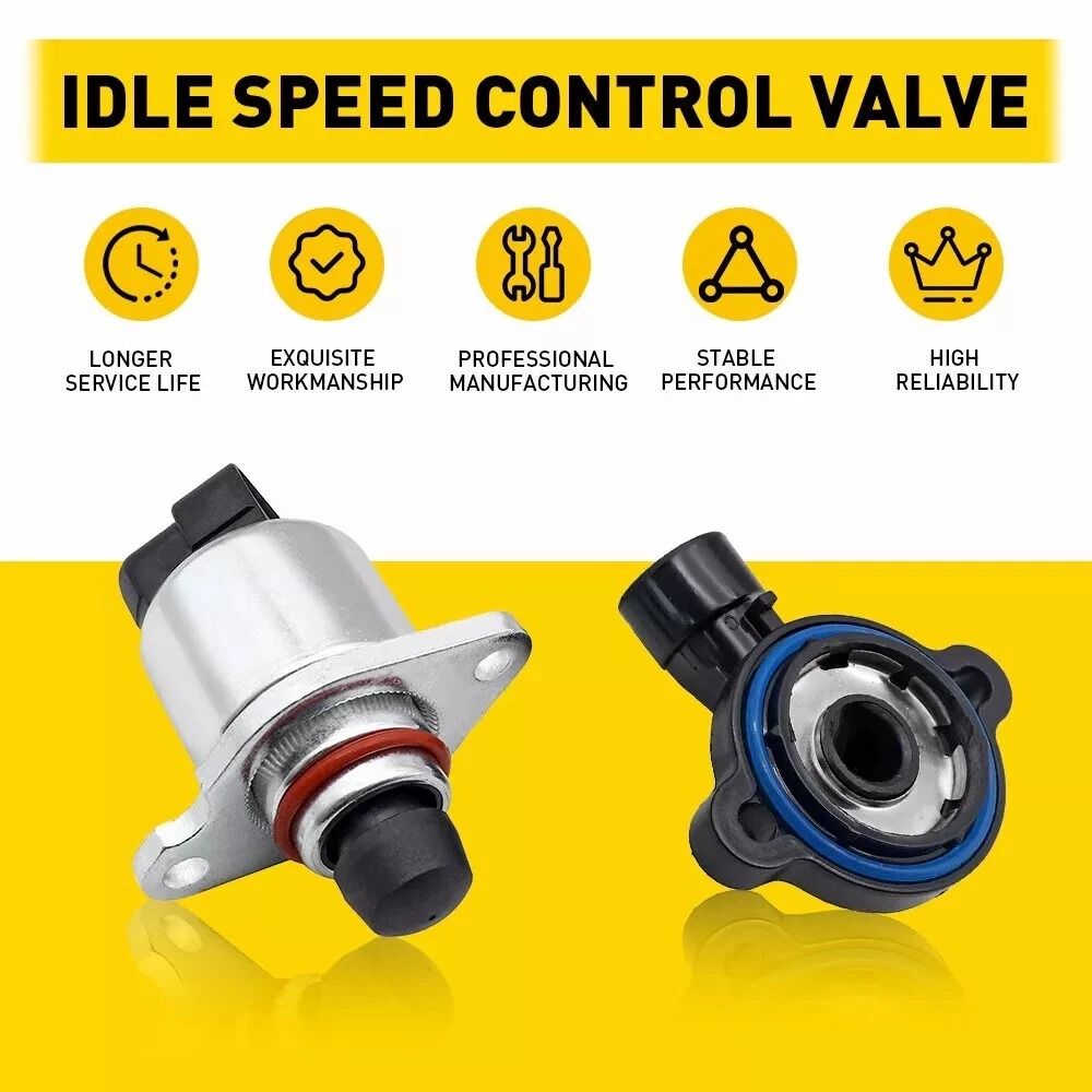 Throttle Position Sensor And Idle Air Control Valve Set For Chevy GMC Cadillac 9