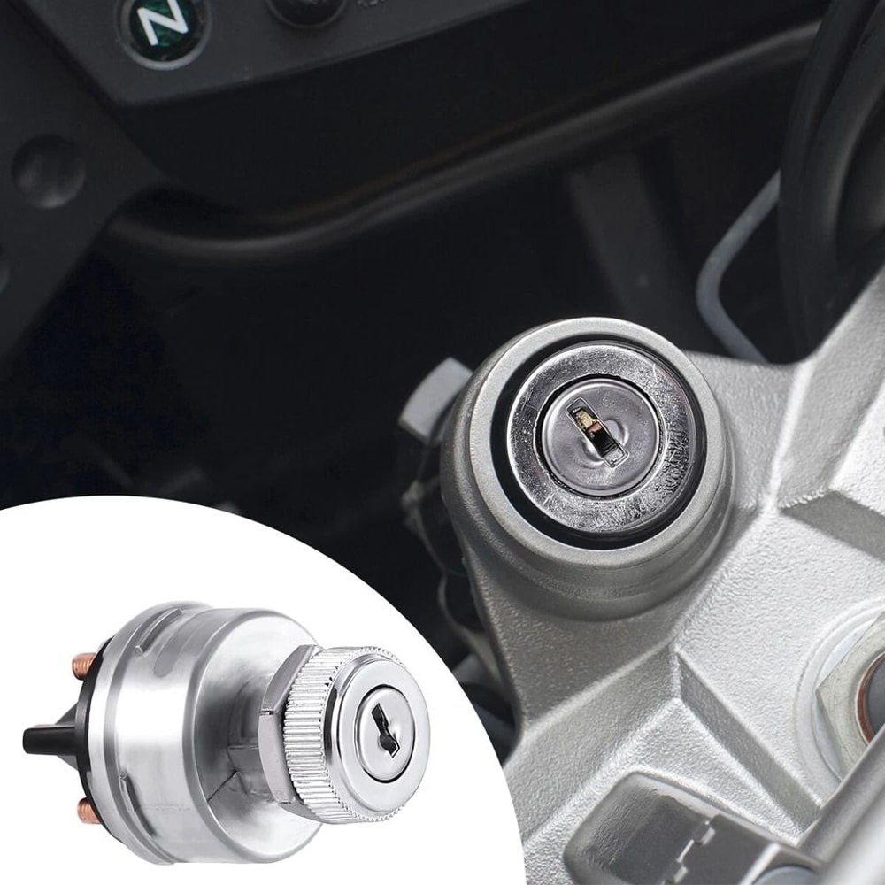 Universal Ignition Key Starter Switch With Keys For Car Truck Tractor Trailer 0