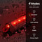 USB Rechargeable LED Bike Light Set Front And Rear Safety Lights 5