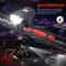 USB Rechargeable LED Bike Light Set Front And Rear Safety Lights 7