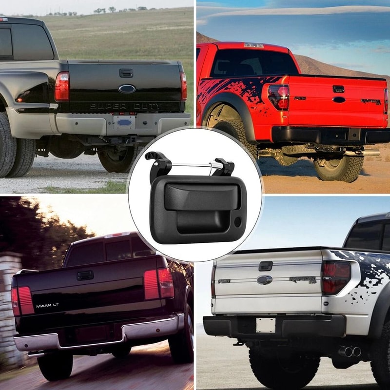 Ford Tailgate Handle Latch With Keyhole 4