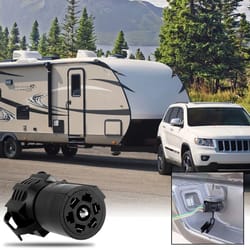 way to way way trailer plug adapter for truck rv tow lights
