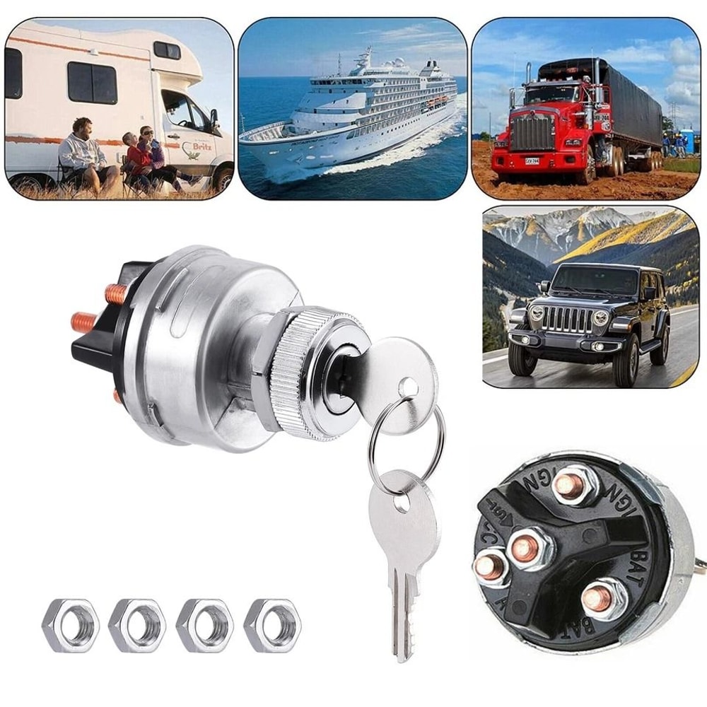 Universal Position Ignition Switch With Keys 1