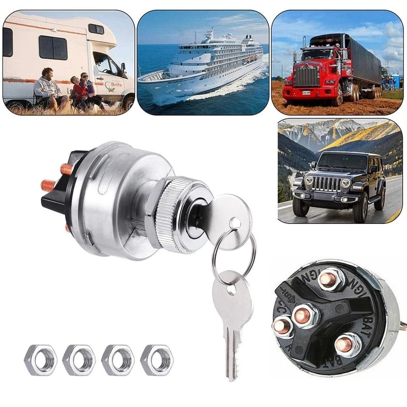 Universal Position Ignition Switch With Keys 1