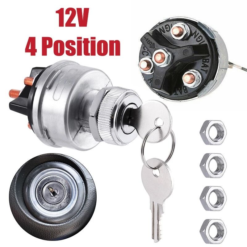 Universal Position Ignition Switch With Keys 2