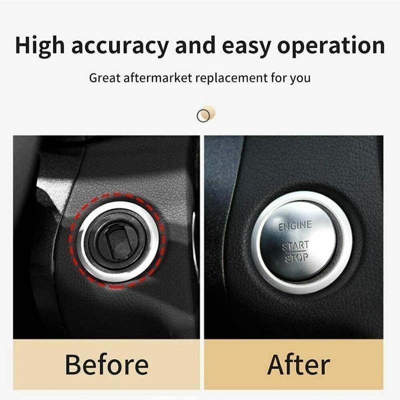 Mercedes Push Start Button Keyless Go Engine Start Stop Switch 1