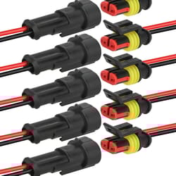 electrical connector set for car wiring