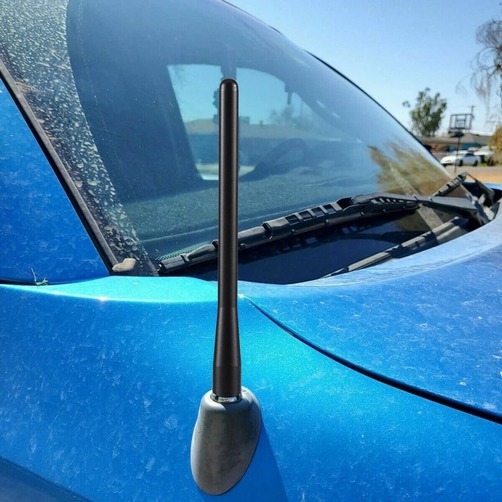Ford Short Antenna Black Stubby Antenna Mast AM FM Replacement 4