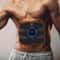 EMS Abs Trainer Muscle Toner Belt Electric Abdominal Toning Belt For Home Fitness 0