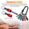 Quick Release Hex Shank Drill Bit Keychain Holder Set 11