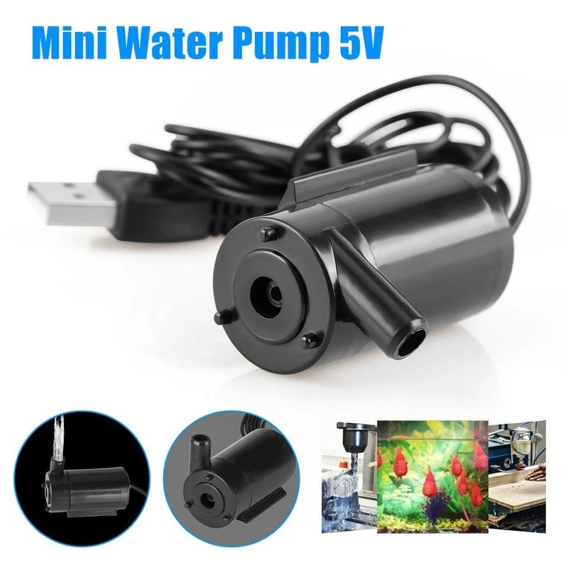 USB Mini Submersible Water Pump For Aquarium Fish Tank And Fountain 9