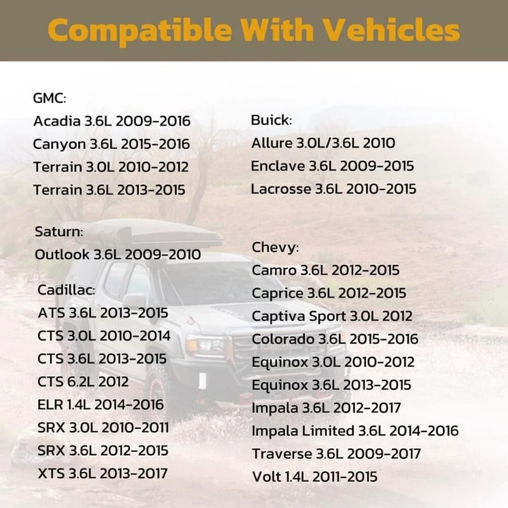 Vapor Canister Purge Valve For Buick Cadillac Chevrolet GMC 7