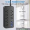 Outlet USB Surge Protector Wall Mount Power Strip With USB C Port 2