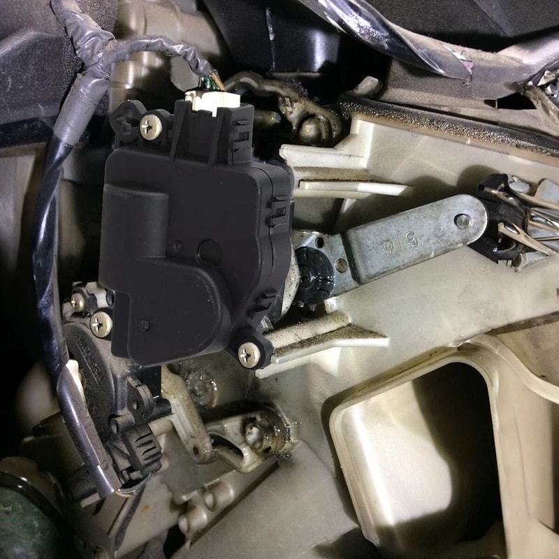 Jeep Wrangler JK HVAC Blend Door Actuator Replacement Climate Control Fix 1