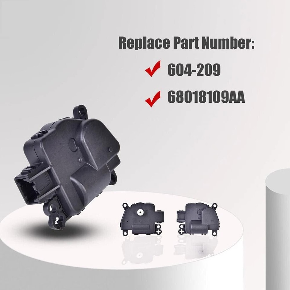 Jeep Wrangler JK HVAC Blend Door Actuator Replacement Climate Control Fix 2