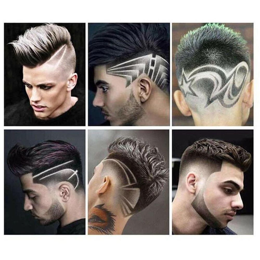 Pro Real Cordless T Blade Hair Trimmer For Sharp Beard Lines And Edging 8