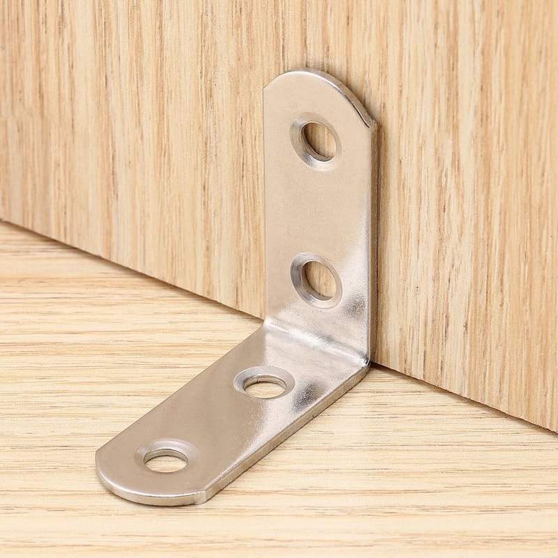 Steel Corner Braces With Screws For Furniture Repair 5