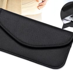faraday bag cell phone signal blocker and rfid blocking pouch