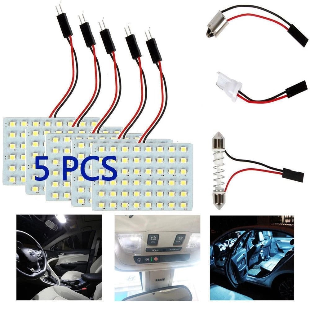 Festoon LED Bulbs SMD White Car Interior Dome Lights 2