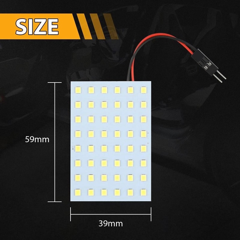 Festoon LED Bulbs SMD White Car Interior Dome Lights 9