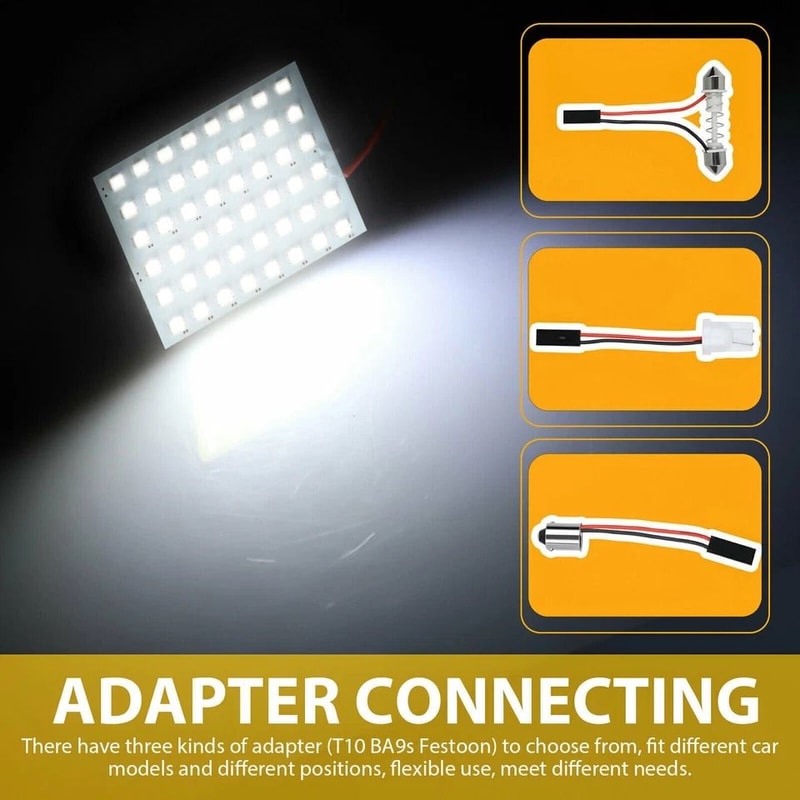 Festoon LED Bulbs SMD White Car Interior Dome Lights 10