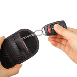 faraday key fob protector rfid signal blocking car key pouch