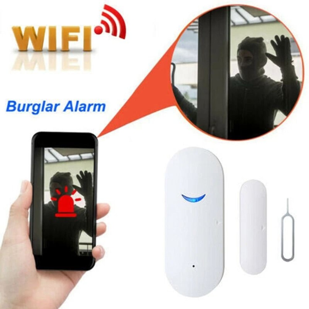 Smart WiFi Door Sensor Window Security Alarm 1