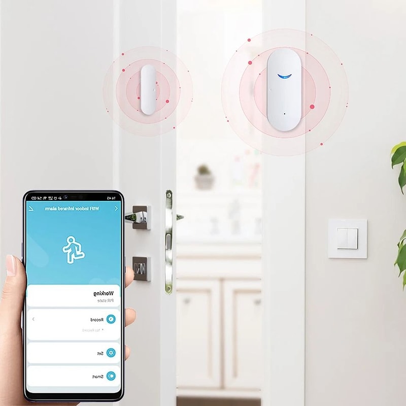 Smart WiFi Door Sensor Window Security Alarm 6