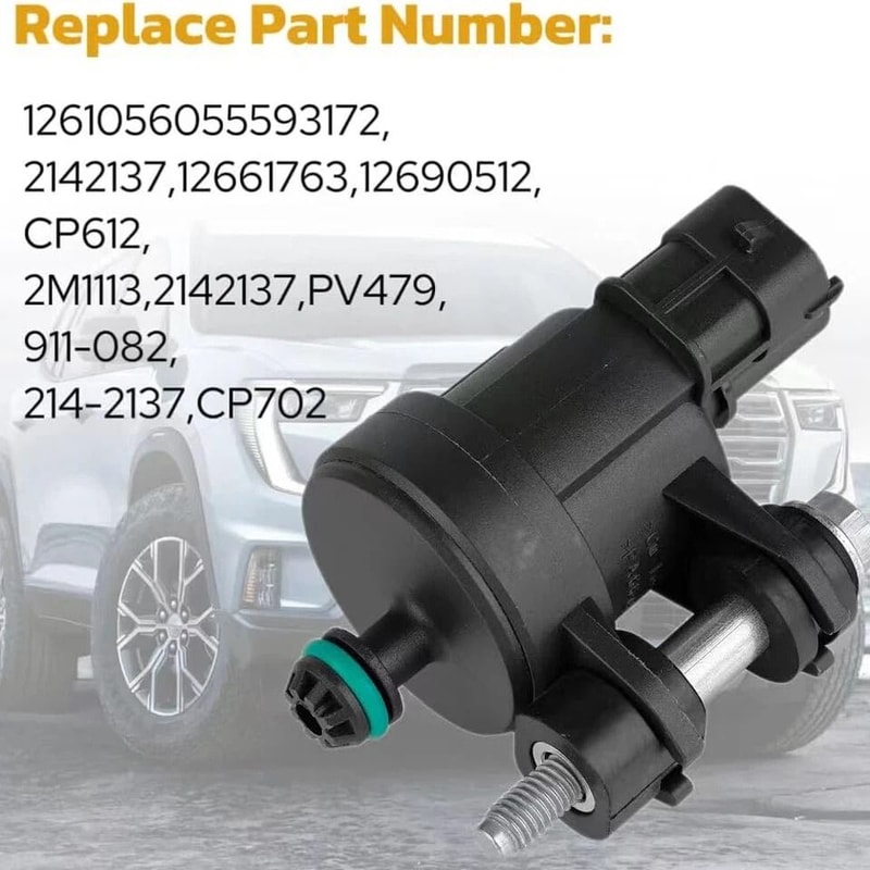GMC Chevy Buick Cadillac EVAP Vapor Canister Purge Valve Solenoid 3