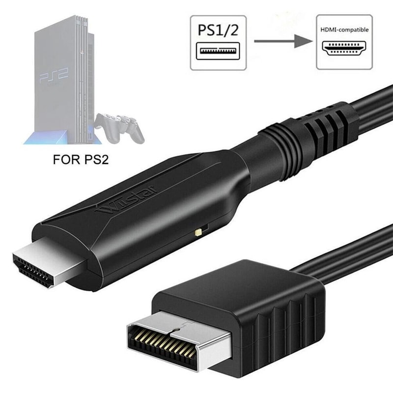 PS To HDMI Adapter Audio Video Converter For PlayStation 1